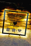 Acrylic Nikkah Thumb Plaque With Light